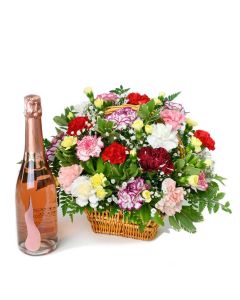 Luxe Delight Flowers Champagne Gift