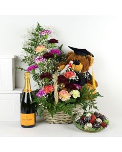 "You're a Graduate!" Flowers & Champagne Gift